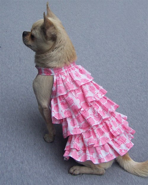 robe-pour-chien-rose-a-volants-2