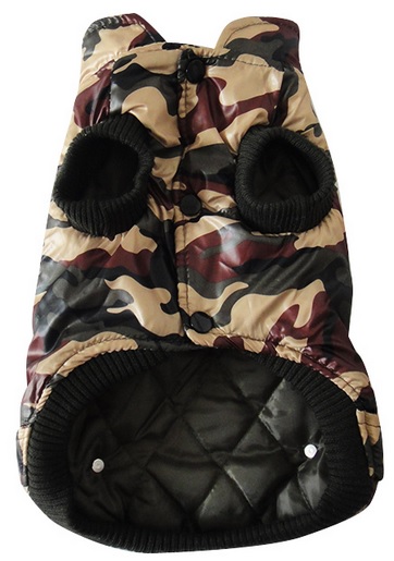 manteau camouflage pour petit chien 1