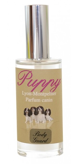 parfum puppy body guard pour chien
