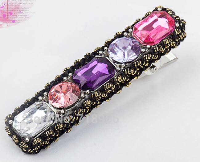 barrette fashion rose pour chien