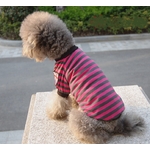 t-shirt-pour-chien-london-rose-2