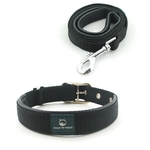 collier-pour-chien-et-laisse-en-nylon-noir