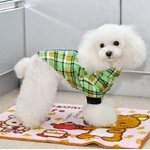 chemise-pour-chien-a-carreaux-verts-1