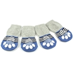 chaussette grise pour chien 1