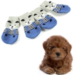 chaussette grise pour chien