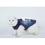 manteau veste en jean hoopet pour chien et chat