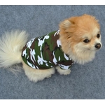 t-shirt camouflage pour chien