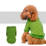 cardigan vert pour chien 5
