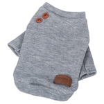 pull gris pour chien 2