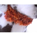 echarpe-et-barrette-orange-en-laine-pour-chien