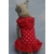 robe-rouge-a-pois-et-a-capuche-pour-chien