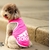 t-shirt adidog rose pour chien