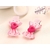 barrette coeur rose a pince pour chien 1