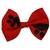 barrette rouge empreinte pour chien