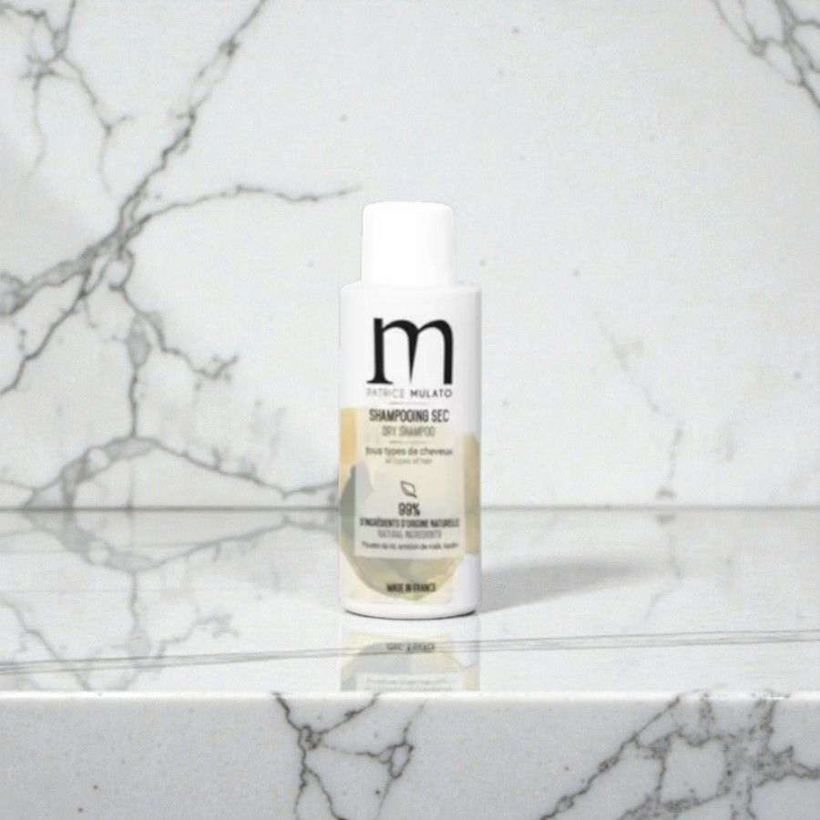 Shampoing sec packshot fond -Photoroom