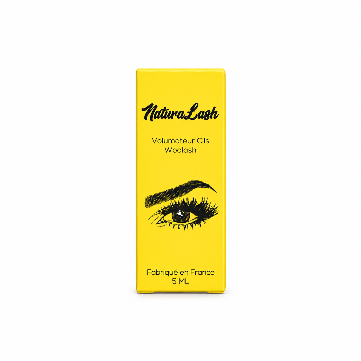 NaturaLash Woolash centré sur fond blanc