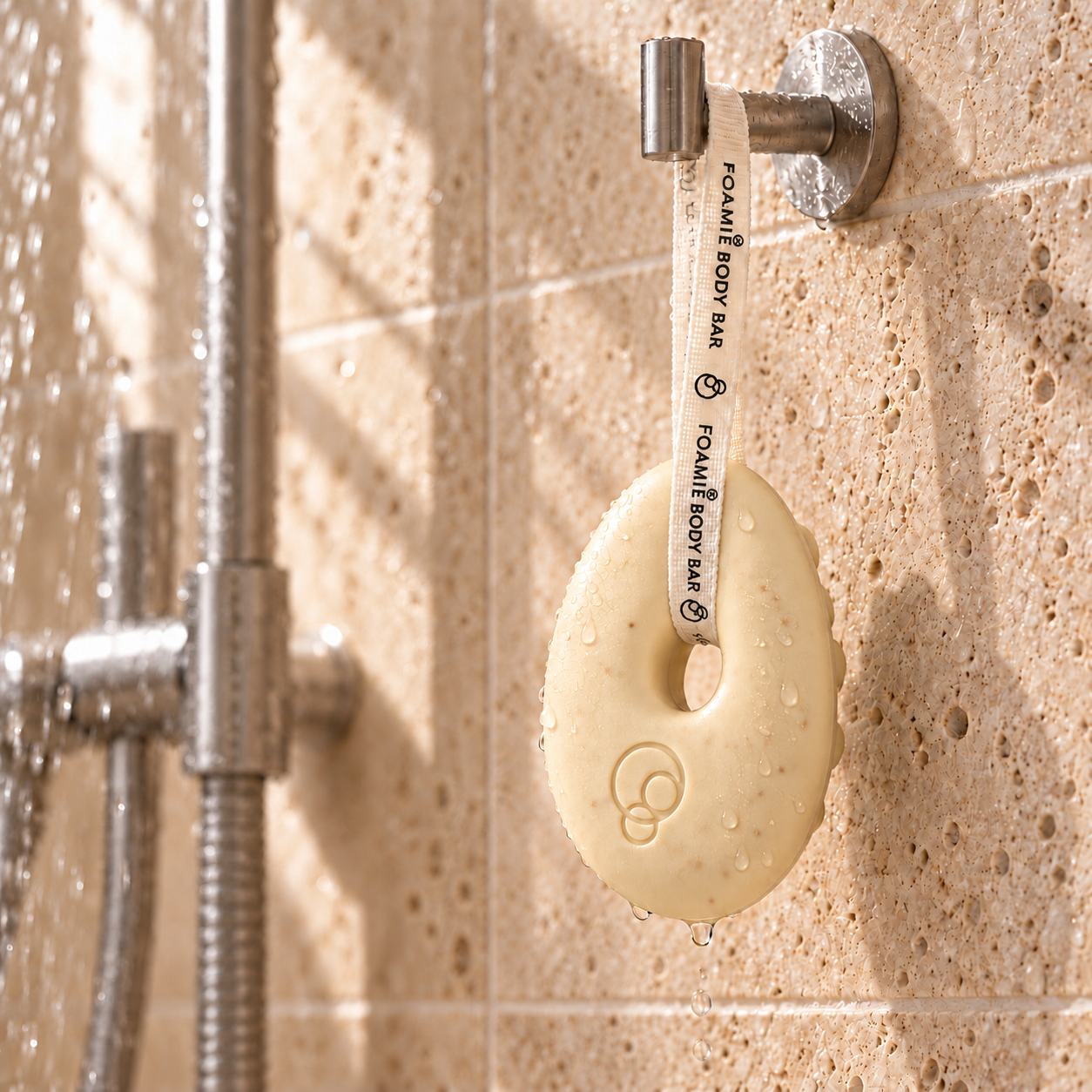 Pain de douche exfoliant à l’abricot