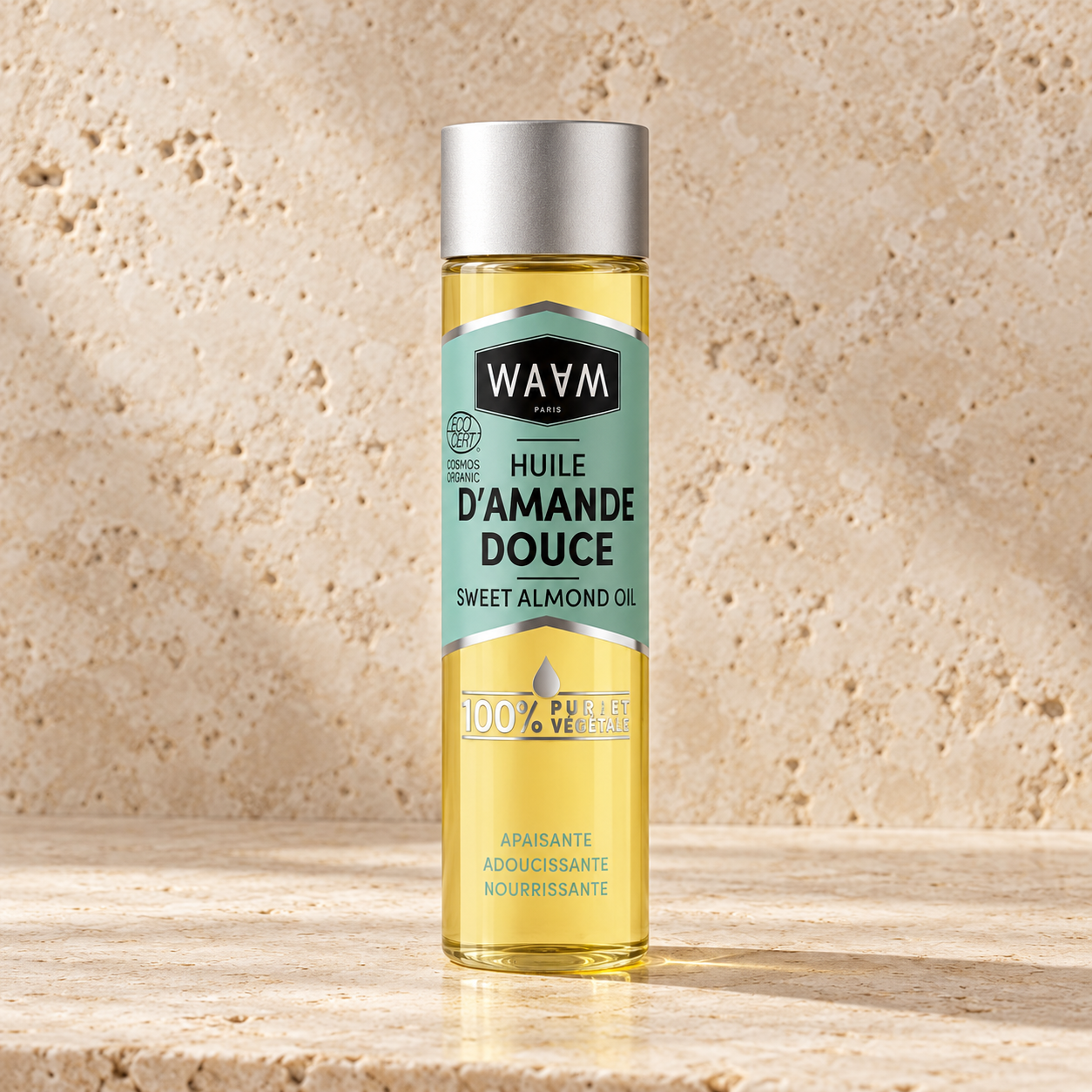 Flacon WAAM à l’huile d’amande douce