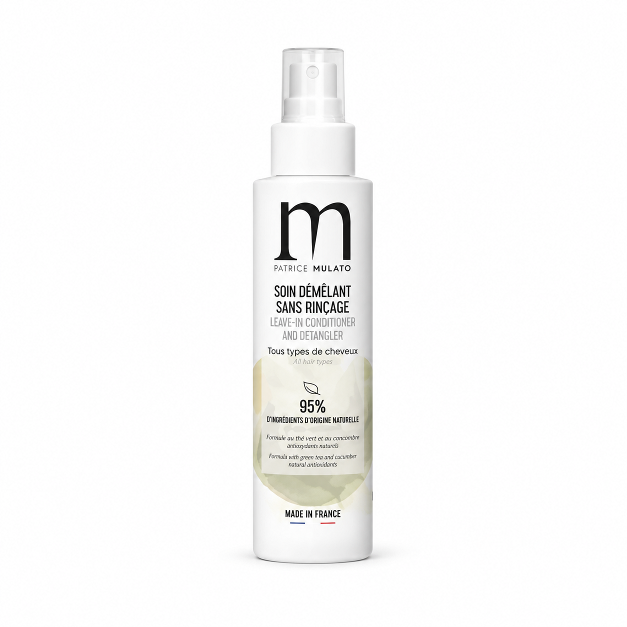 Spray démêlant sans rinçage Patrice Mulato