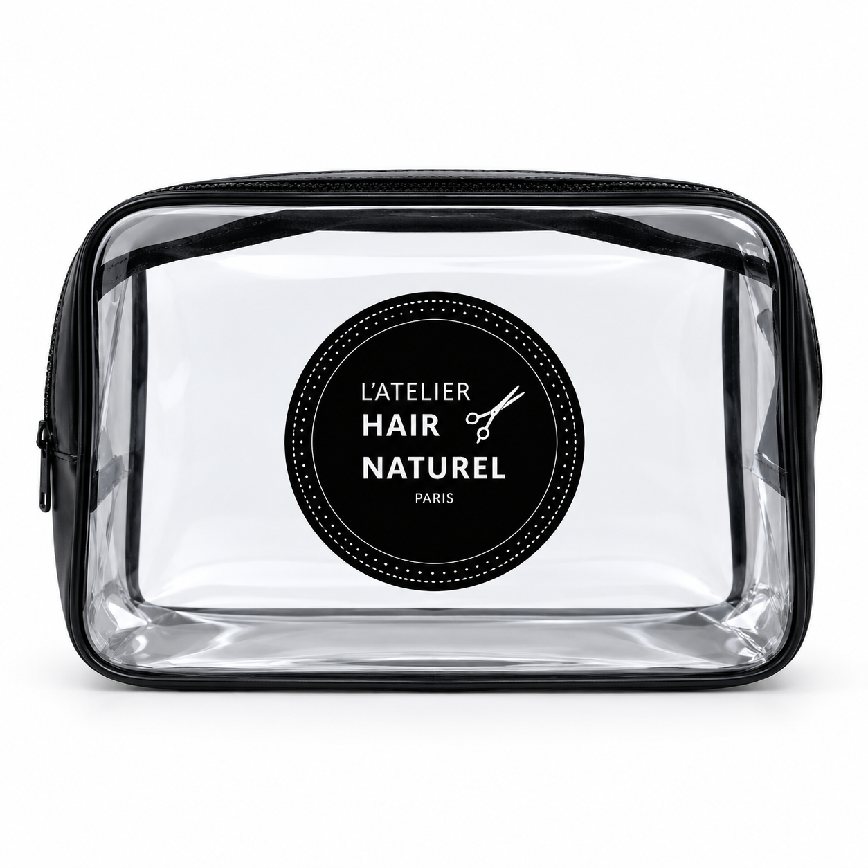 Trousse de toilette transparente L’Atelier