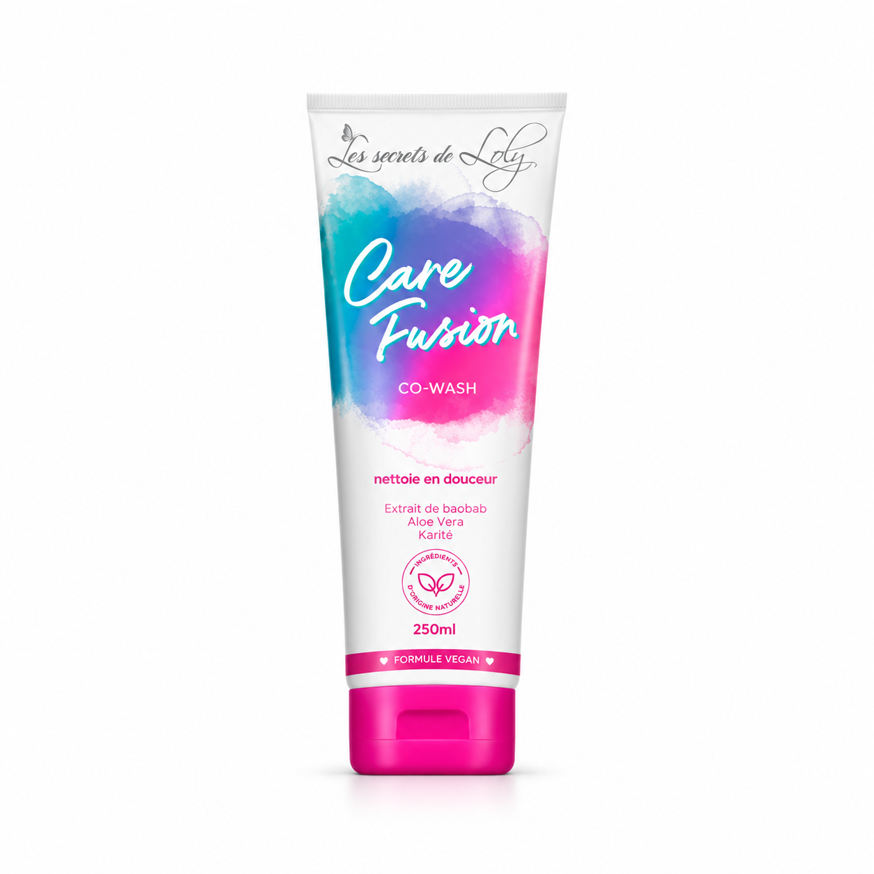 Tube Care Fusion Co-Wash sur fond blanc