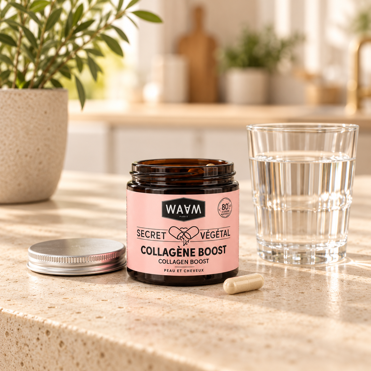 WAAM Collagène Boost, rituel matinal