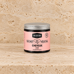 Pot WAAM sur travertin beige