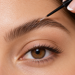 Sérum transparent, application fine du sourcil