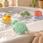 Savon tortue menthe au bord du bain