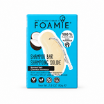 Boîte FOAMIE shampooing coco sur fond blanc