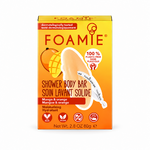 Boîte FOAMIE mangue sur fond blanc
