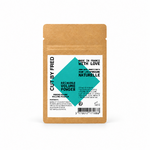 Sachet recharge sur fond blanc
