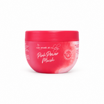 Masque Pink Power sur fond blanc