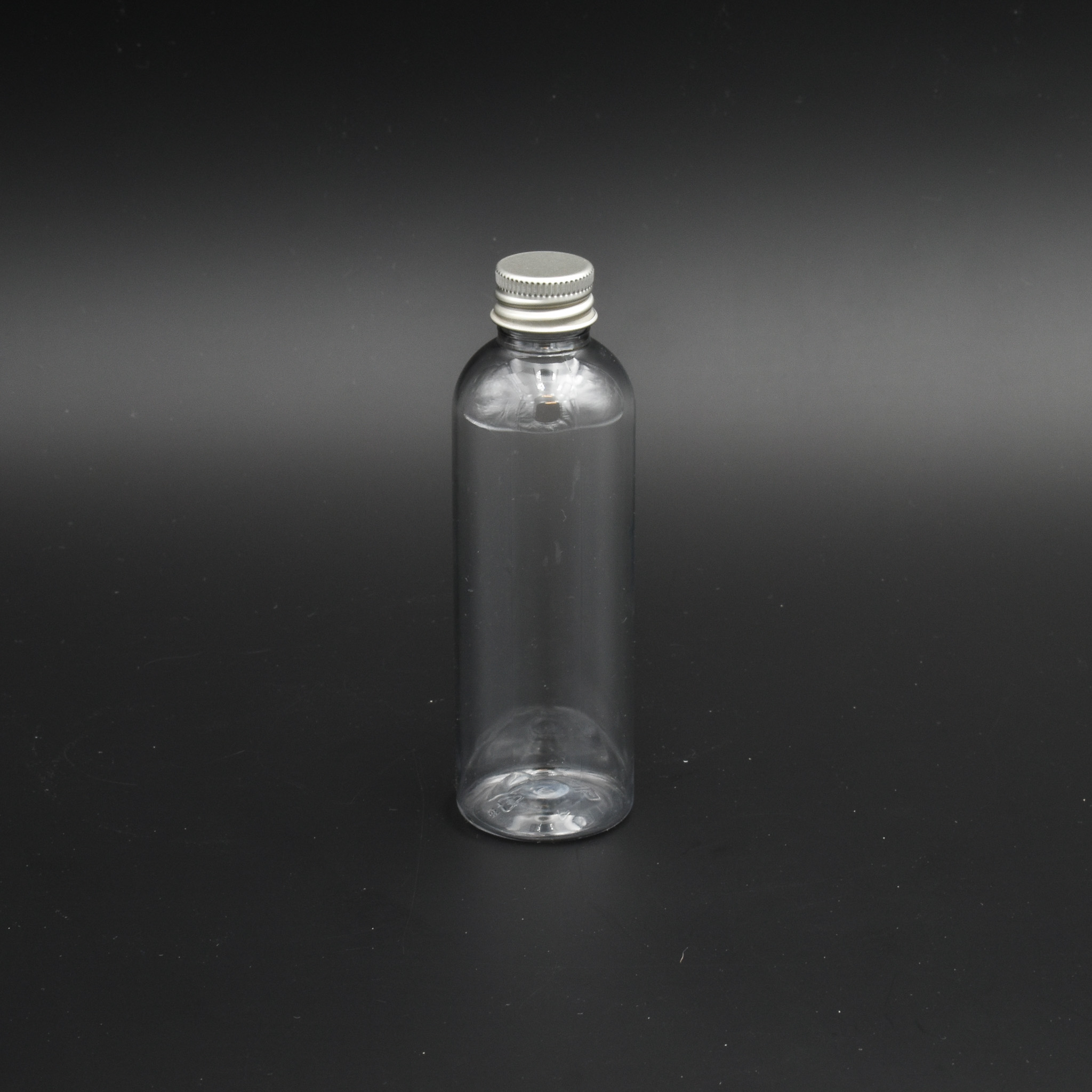 Flacon 100 ml cosmétique cristal - bouchon alu ou spray