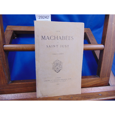 Comte L'Abbé : Les machabées de Saint Just...