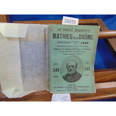Mathieu de  : Le triple Almanach de la Drome 1885...