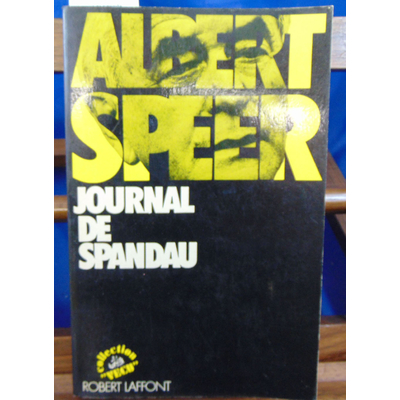 Speer Albert : journal de Spandau...