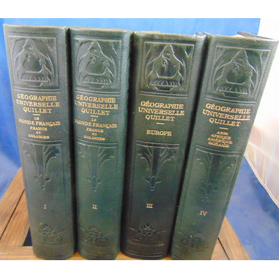 Collectif  : Géographie universelle quillet (4 volumes)...