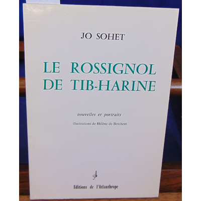 Sohet JO : Le rossignol de Tib-Harine...