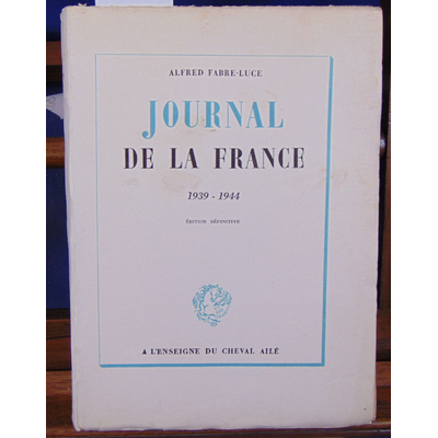 Fabre-Luce  : Journal de la France...