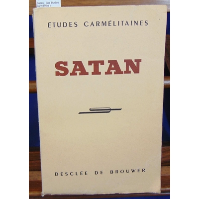 : Satan.  (les études carmélites )...