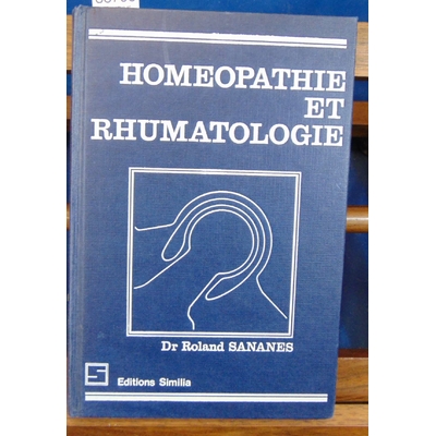 Sananes  : Homéopathie et rhumatologie...