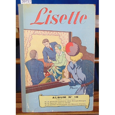 : Lisette album N°18,  29 juin 1952 - 14 dec. 1952...