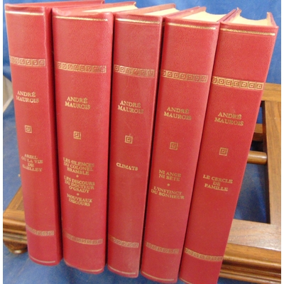 Maurois  : Oeuvres ( 5 volumes illustrés ) Editions Rombaldi...