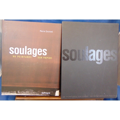 Encrevé  : Soulages 90 peintures sur toiles / 90 peintures sur papier...