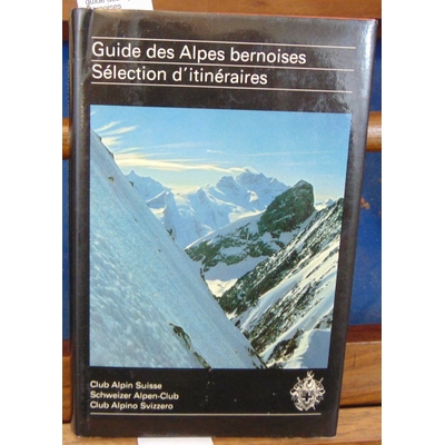 Mosimann  : guide des alpes Bernoises...