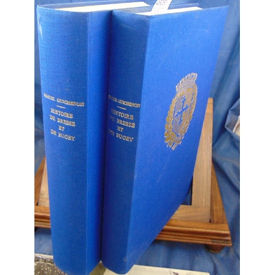 Guichenon  : Histoire de Bresse et de Bugey. 2 Volumes. Reprint de l'édition de Lyon 1650....