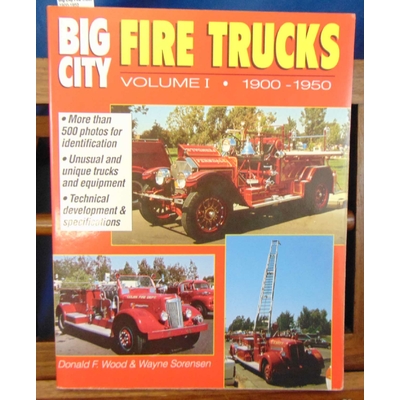 Wood  : Big City Fire Truck 1900-1950...
