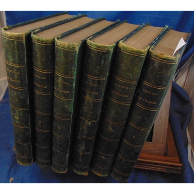 Anquetil  : Histoire de France. 6 volumes (1852)...