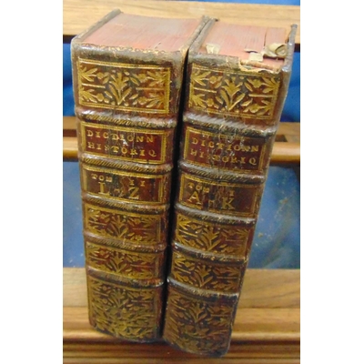 Ladvocat  : Dictionnaire historique portatif. (complet des 2 volumes)...